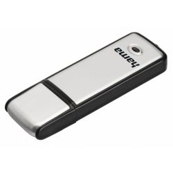 Hama Fancy 16GB USB 2.0 Flash Drive - Brushed Aluminium Black/Silver Hama Fancy 16GB USB 2.0 Flash Drive - Brushed Aluminium Black/Silver